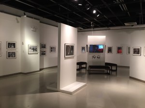 A view of the main gallery space where “Legendary” is displayed at the African American Museum in Philadelphia. Photo courtesy Xander Karkruff.